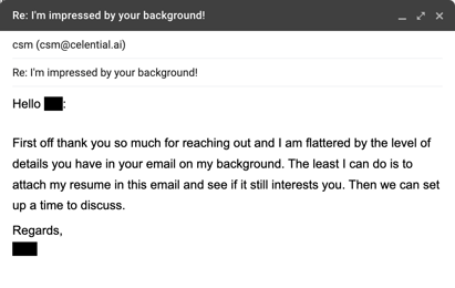 Passive Candidate Recruiting Template