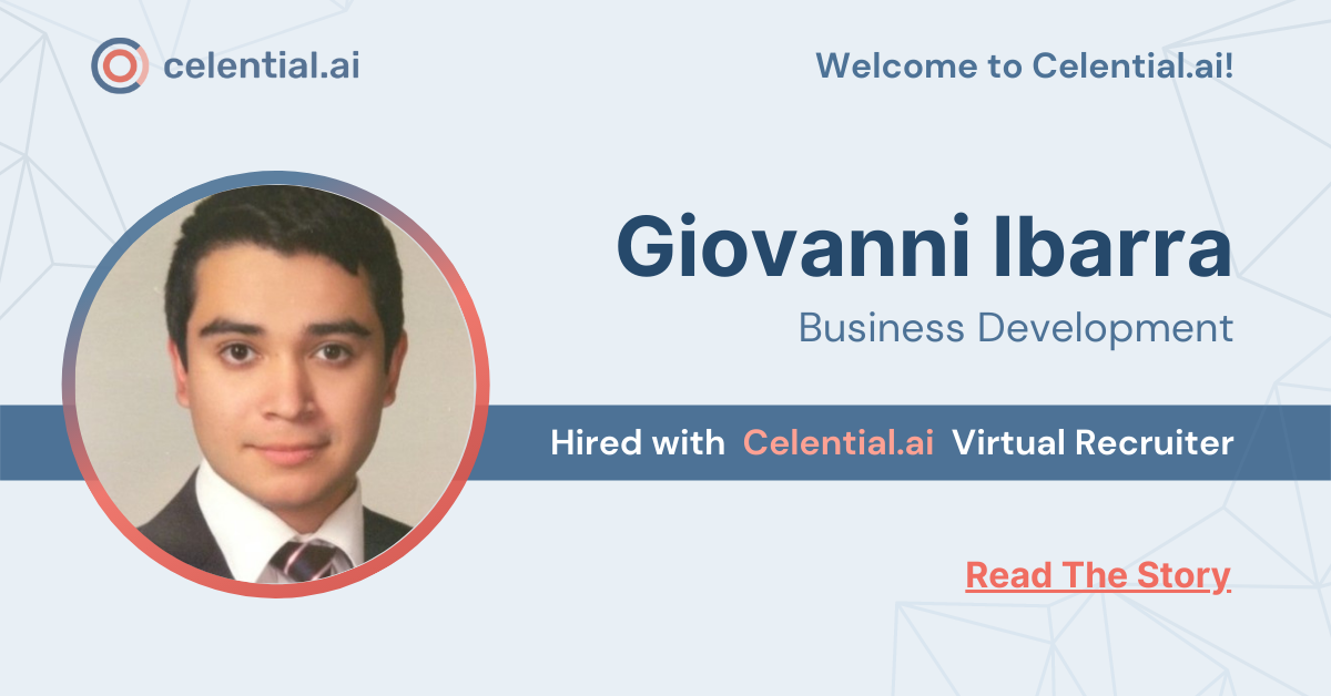 How We Hired A Key Sales Member With Our AI-powered Virtual Recruiter  |  Employee Spotlight: Giovanni Ibarra