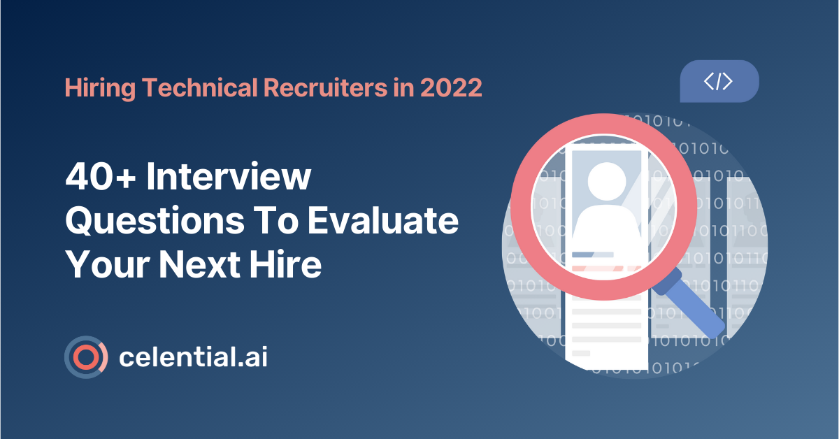 technical recruiter interview questions